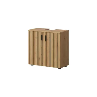 xonox.home Waschbeckenunterschrank Mone 60 x 59 x 30 cm Braun