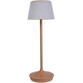 Näve Solarleuchte , Weiß , Kunststoff , rund , 38 cm , Touch (on/off) , Lampen & Leuchten, Außenbeleuchtung, Solarleuchten