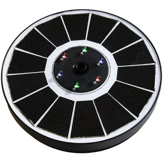 HEISSNER Solar-Teichpumpen-Set ca.150 l/h mit LED