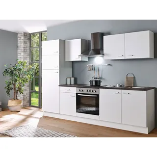 Menke Küchenzeile White Classic 270 cm Weiß