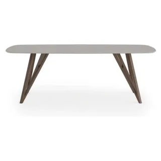 Walnuss Natur Küchentisch Esszimmermöbel Moderner Stil Luxus Möbel Tisch - Weiß