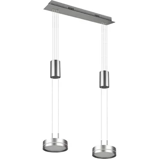 Trio Franklin 2-flg. 55 cm rund Aluminium/Nickel