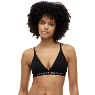 Tommy Hilfiger Damen Triangel BH Stretch, Schwarz (Black), S