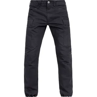 John Doe Regular Cargo Mono, Jeans - Schwarz - W36/L32
