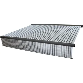MCW Kassetten-Markise H124 500 x 15 x 300 cm grau/weiß
