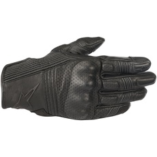 Alpinestars Motorradhandschuhe Mustang V2 Gloves Black Black, Schwarz/Schwarz, XL