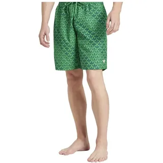 adidas Originals Monogram Badeshorts - Green / Tech Forest - S