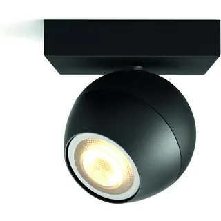 Philips Buckram 1-flg. schwarz GU10 250 lm