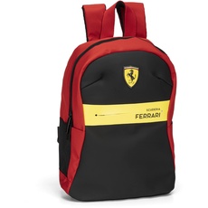 Franco Cosimo Panini FERRARI Kids Kindergartenrucksack, rot/schwarz, Taglia unica, Casual