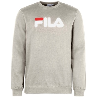 Fila Unisex Sweatshirt BARBIAN crew sweat, Rundhals, Langarm, Logo-Print Grau S