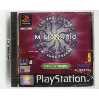 CHI VUOL ESSERE MILIONARIO Zweite Edition playstation ps1 PAL Neu