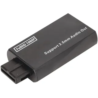 N64 zu HDMI Konverter, Full HD 1080P Spielekonsole Video Audio Konverter Kompatibel mit N64, NES, NGC PAL NTSC Anzeigemodi
