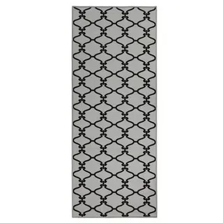 Läufer , Grau , Textil , Uni , rechteckig , 80x450 cm , pflegeleicht , Teppiche und Böden, Teppiche, Teppichläufer, Läufer