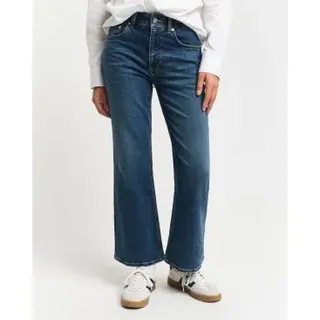 Gant für Damen. 4100243 Blaue Schlagjeans (29), Lässig, Baumwolle, Denim