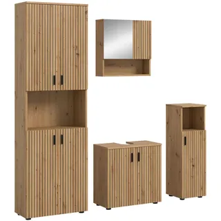 inn.furn Livia 4-tlg. Eiche