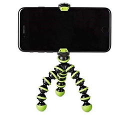 JOBY GorillaPod Mobile Mini, Flexibles Smartphone Mini-Stativ, Kompatibel mit iPhone, Android und Windows-Smartphones, für Content-Erstellung, Vlogging, Live-Streaming, Tik Tok - Schwarz und Grün