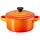 Mini-Cocotte aus Steinzeug, 200 ml, 10 x 5 cm, Ofenrot, 71901100900100