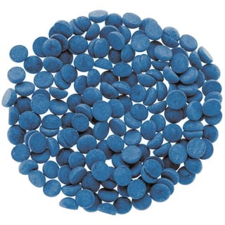 GLOREX 6 8613 205 - Wachsfarbe blau, in Pastillenform, 5 g, hochkonzentrierte Qualität, zum Färben von Kerzenwachs und Kerzengel bei der Kerzenherstellung