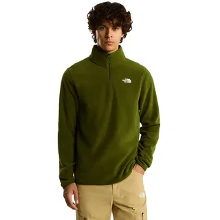 The North Face Glacier Fleece Mit Halbem Reißverschluss - Woodland Green - S