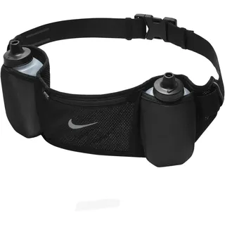 Nike Flex Stride Double Trinkflaschenhalter 709 ml 082 black/black/silver