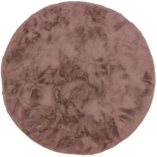 Schöner Wohnen Fellteppich , Altrosa , Textil , rechteckig , für Fußbodenheizung geeignet, waschbar, pflegeleicht , Teppiche und Böden, Teppiche, Schaffelle & Kuhfelle