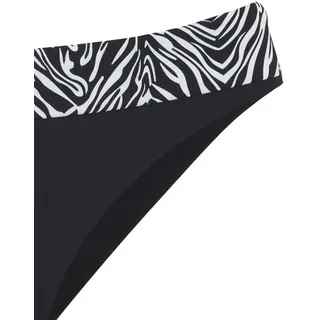 s.Oliver Bikini-Hose Kanto Schwarz/Weiß 38