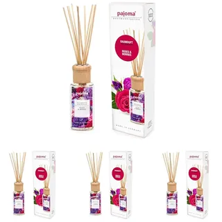 pajoma Raumduft Made in Germany, 4er Pack (1 x 100 ml) in Geschenkverpackung (Roses & Berries)