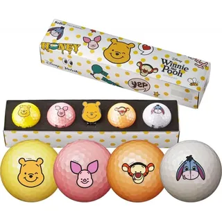 Volvik Solice Disney Pooh Pack, Gelb/Rosa/Orange/Weiß, Einheitsgröße