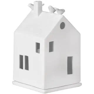 räder Lichthaus Vogelhaus Porzellan Weiß