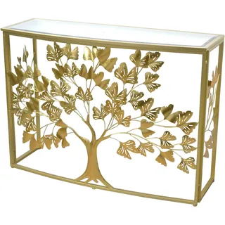 HOFMANN LIVING AND MORE Konsolentisch 1 Stk. tlg., goldfarben, goldfarben