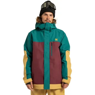Snowboardjacke DC SHOES "Defiant 10K", Herren, Gr. M, windsor wine, Obermaterial: 100% Microfaser;, Jacken Snowboardjacke