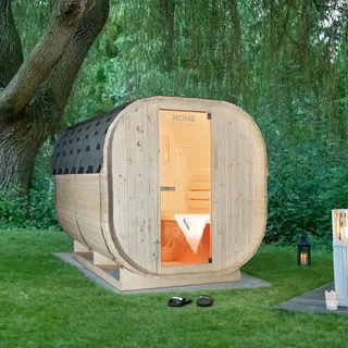 Home Deluxe CUBE XL inkl. 8 kW Ofen + int. Steuerung