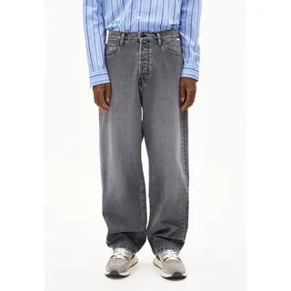 JAAMEO BAGGY JEANS | 100% recycelte Baumwolle Non Stretch - schwarz (33-32)