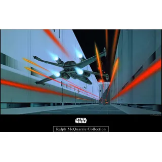 KOMAR Wandbild Star Wars Trench 40 x 30 cm