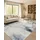 songmics home Moderner Abstrakter Stil Teppich 160 230 Taubengrau