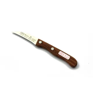 GÜDE Solingen - Schälmesser gestanzt, 6 cm, SIGMA, Edelholz