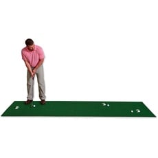 PUTT-A-BOUT Unisex-Adult Golf Putting Mat 3' X 11' Green, Grün, 3 x 11-Feet