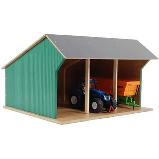 Kids Globe Farming Kids Globe Schuppen Holz, für Traktoren