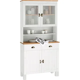 Home Affaire Küchenbuffet Oslo 85 x 38 x 185 Gelb