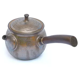 Tea Soul | Kyusu Teekanne aus Keramik und Holz 220 ml