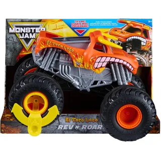 Monster Jam Lastwagen Rev N ́ Roar El Toro Loco 1:18 RTR Gelb/Orange (6074468)