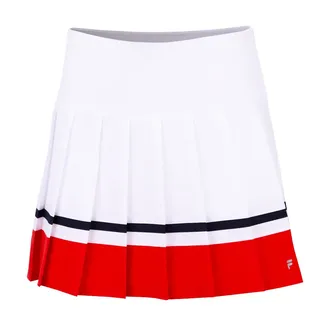 Fila Tennisrock Sabine (Faltenrock) weiss/rot Damen