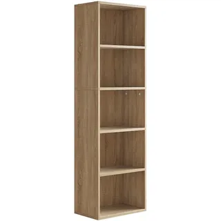 Vicco Bücherregal 40 x 24 x 132 cm Braun
