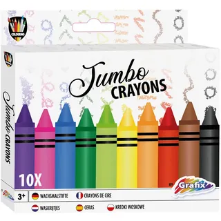 Kreative Handwerksgruppe Jumbo Krijtjes Künstler, 10st.