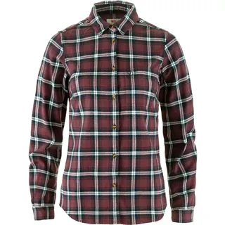 Fjällräven Damen Övik Flannel Bluse (Größe XS, rot)