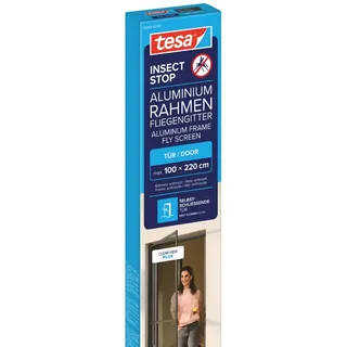Tesa Insektenschutztür Insect Stop ALU COMFORT 100 x 220 cm Anthrazit
