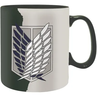 Attack On Titan Attack on Titan Emblem S4 None Tasse multicolor Keramik Anime, Geschenke, TV-Serien