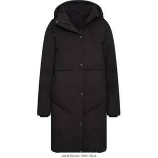 Euro-Star Uni Winter Mantel Parka ESLavar black, Größe:M - Schwarz