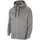 Fleece Kapuzenjacke Dk Grey Heather/Black S