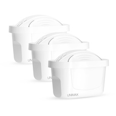 Dafi | Standard Unimax Filter | Wasserfilter-kartuschen kompatibel mit Unimax Filtern | Reduziert die Wasserhärte | Filtrationsfilter | BPA-frei | Vorbeugung von Nierensteinen | 3er Pack